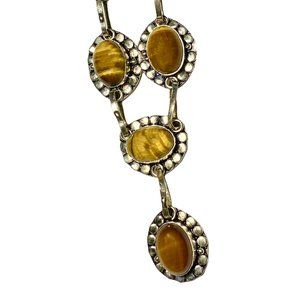 Elegant Silver and Gold-Toned Necklace